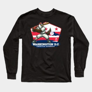 USA - American BASEBALL - Washington - Baseball mascot - Washington baseball Long Sleeve T-Shirt